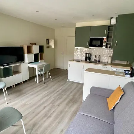 Studio Cosy Hyper Centre Aix-Les-Bains Avec Balcon Et Wifi - Fr-1-555-106 * 艾克斯莱班